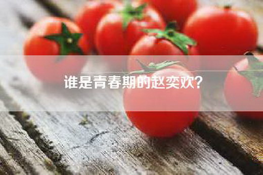 谁是青春期的赵奕欢？