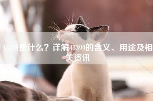 43399是什么？详解43399的含义、用途及相关资讯