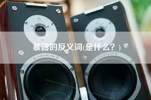 暴露的反义词(是什么？)