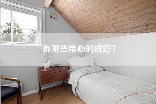 有哪些带心的成语？