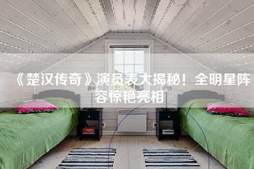 《楚汉传奇》演员表大揭秘！全明星阵容惊艳亮相