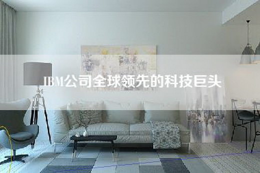 IBM公司全球领先的科技巨头
