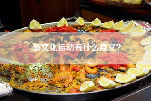 新文化运动有什么意义？