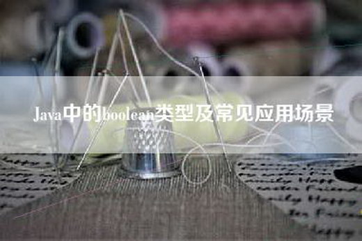 Java中的boolean类型及常见应用场景