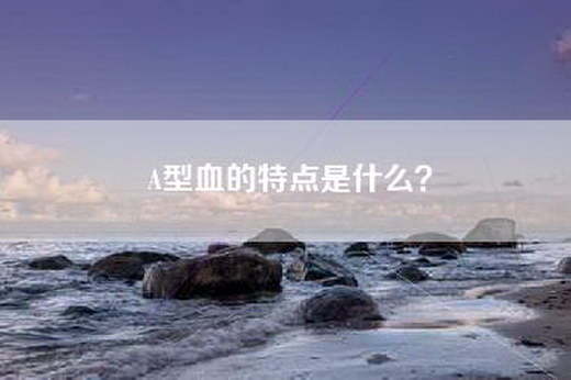 A型血的特点是什么？