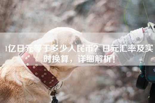 1亿日元等于多少人民币？日元汇率及实时换算，详细解析！