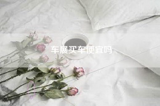 车展买车便宜吗
