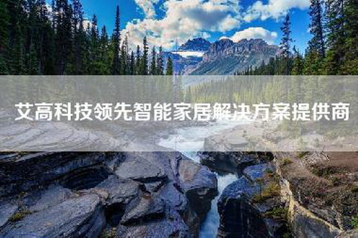 艾高科技领先智能家居解决方案提供商
