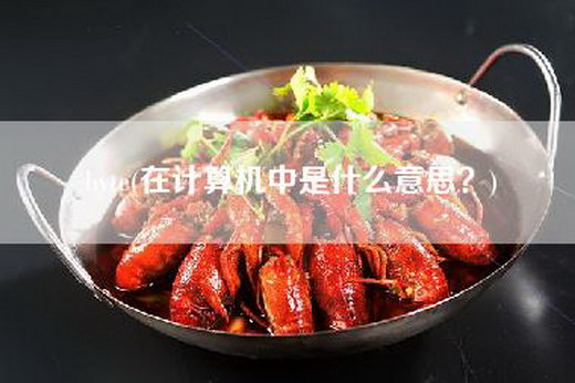 byte(在计算机中是什么意思？)