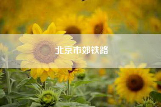 北京市郊铁路
