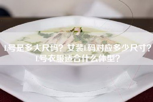 L号是多大尺码？女装L码对应多少尺寸？L号衣服适合什么体型？