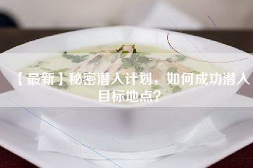 【最新】秘密潜入计划，如何成功潜入目标地点？