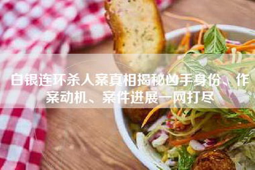 白银连环杀人案真相揭秘凶手身份、作案动机、案件进展一网打尽