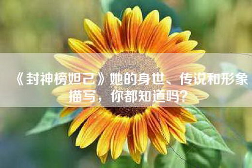 《封神榜妲己》她的身世、传说和形象描写，你都知道吗？