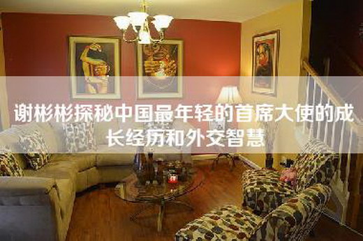 谢彬彬探秘中国最年轻的首席大使的成长经历和外交智慧