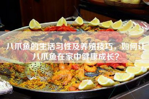 八爪鱼的生活习性及养殖技巧，如何让八爪鱼在家中健康成长？