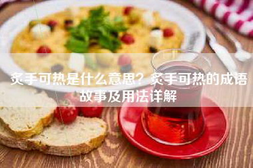炙手可热是什么意思？炙手可热的成语故事及用法详解