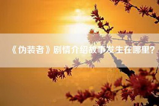 《伪装者》剧情介绍故事发生在哪里？