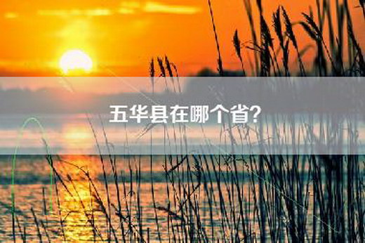 五华县在哪个省？