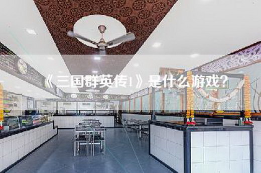 《三国群英传1》是什么游戏？