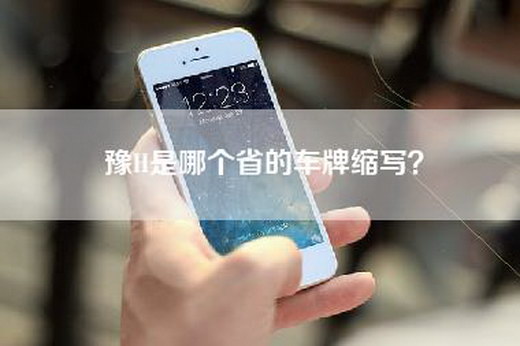 豫H是哪个省的车牌缩写？
