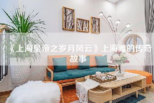 《上海皇帝之岁月风云》上海滩的传奇故事