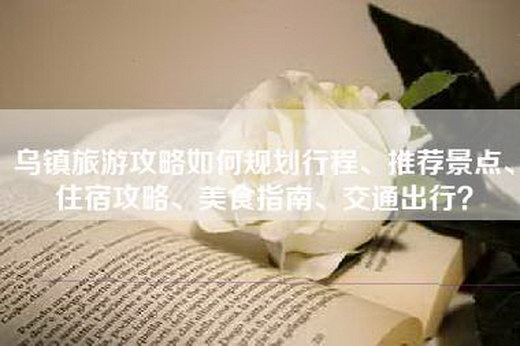 乌镇旅游攻略如何规划行程、推荐景点、住宿攻略、美食指南、交通出行？