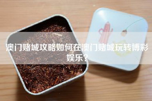 澳门赌城攻略如何在澳门赌城玩转博彩娱乐？