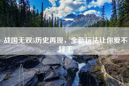 战国无双5历史再现，全新玩法让你爱不释手