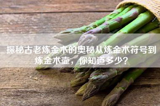 探秘古老炼金术的奥秘从炼金术符号到炼金术壶，你知道多少？