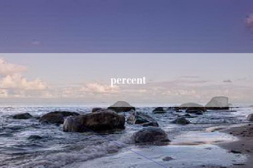percent