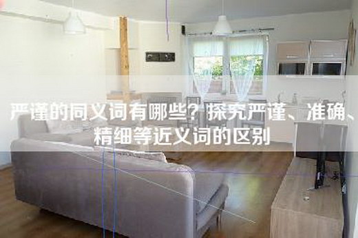 严谨的同义词有哪些？探究严谨、准确、精细等近义词的区别
