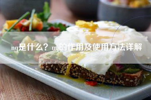 nq是什么？nq的作用及使用方法详解
