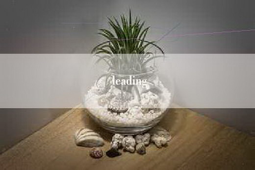 leading