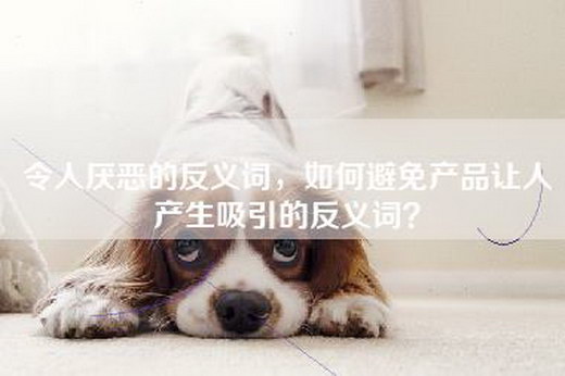 令人厌恶的反义词，如何避免产品让人产生吸引的反义词？