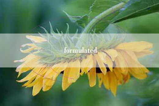 formulated