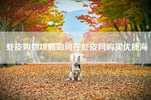 虾皮购物攻略如何在虾皮网购买优质海鲜？