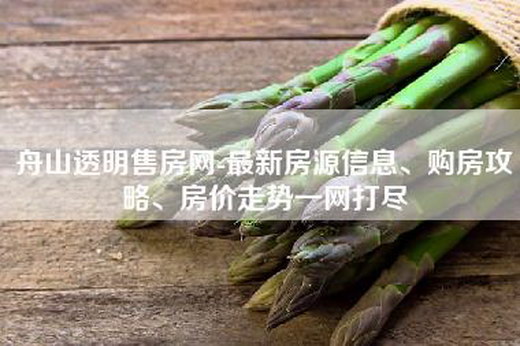 舟山透明售房网-最新房源信息、购房攻略、房价走势一网打尽