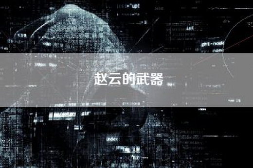 赵云的武器