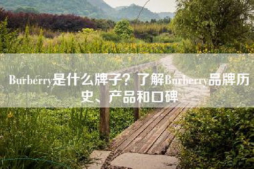 Burberry是什么牌子？了解Burberry品牌历史、产品和口碑