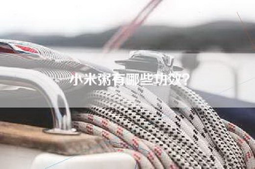 小米粥有哪些功效？