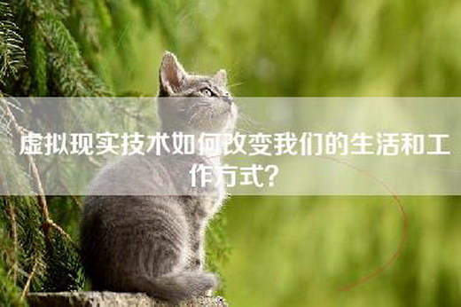 虚拟现实技术如何改变我们的生活和工作方式？