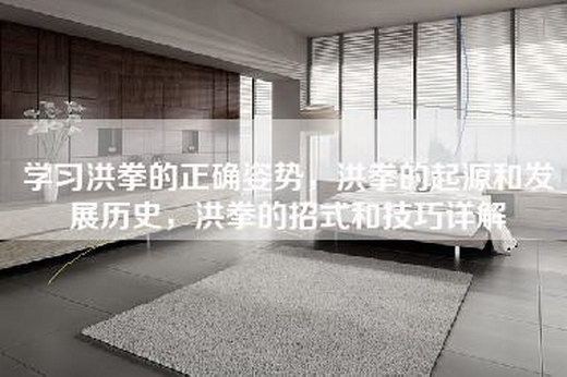 学习洪拳的正确姿势，洪拳的起源和发展历史，洪拳的招式和技巧详解