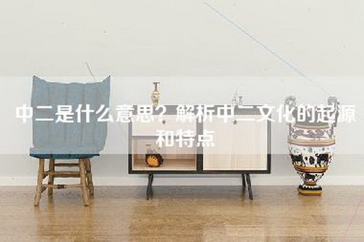 中二是什么意思？解析中二文化的起源和特点