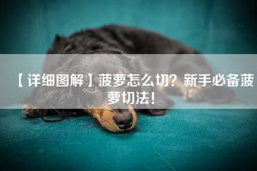 【详细图解】菠萝怎么切？新手必备菠萝切法！