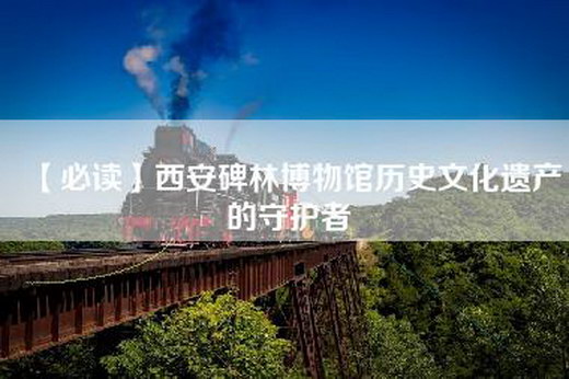 【必读】西安碑林博物馆历史文化遗产的守护者