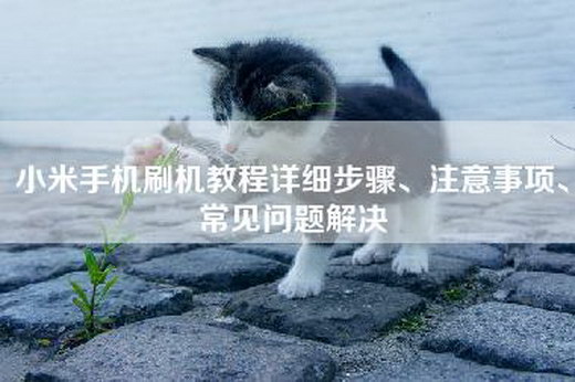 小米手机刷机教程详细步骤、注意事项、常见问题解决