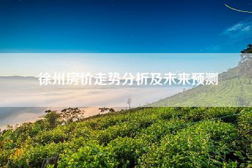 徐州房价走势分析及未来预测