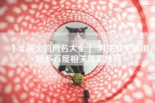 【年最火的网名大全】-男生女生通用，超多百度相关搜索推荐