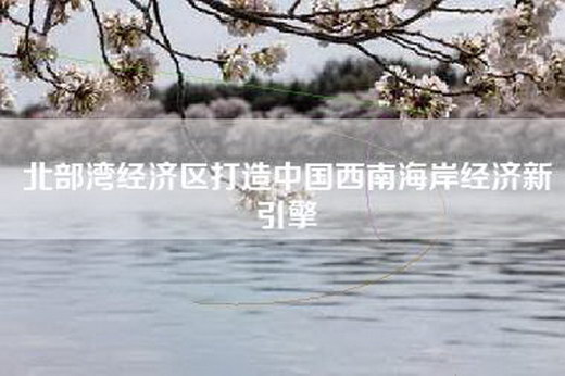 北部湾经济区打造中国西南海岸经济新引擎